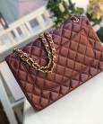 Сумка Jumbo Classic Lambskin Bag Maroon